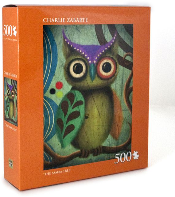 500 Piece Puzzle-The Samba Tree-Charles Zabarte