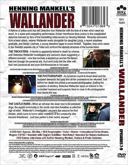 Wallander: Episodes 7-9 [3 Discs]