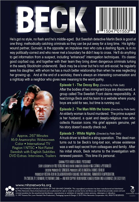 Beck: Set 1 - Episodes 1-3 [3 Discs]
