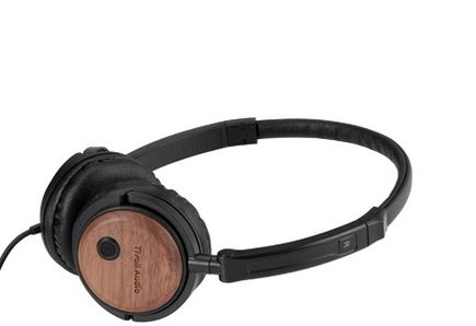 Tivoli RSWL Active noise-canceling headphones with solid wood ear cups. Can be used with or without noise-canceling.
