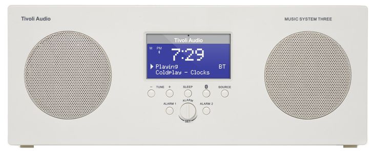 Tivoli MSY3WHT Music System Three - Gloss White