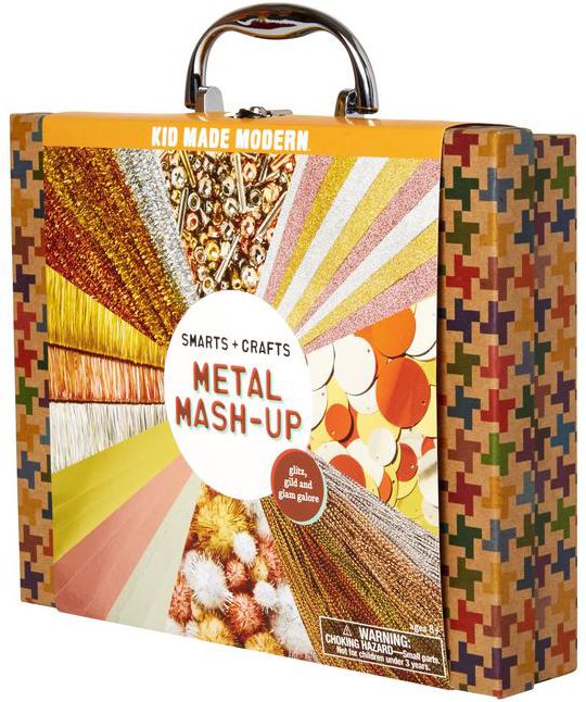 Kid Made Modern Smarts & Crafts Metallic Mash-Up Craft Kit