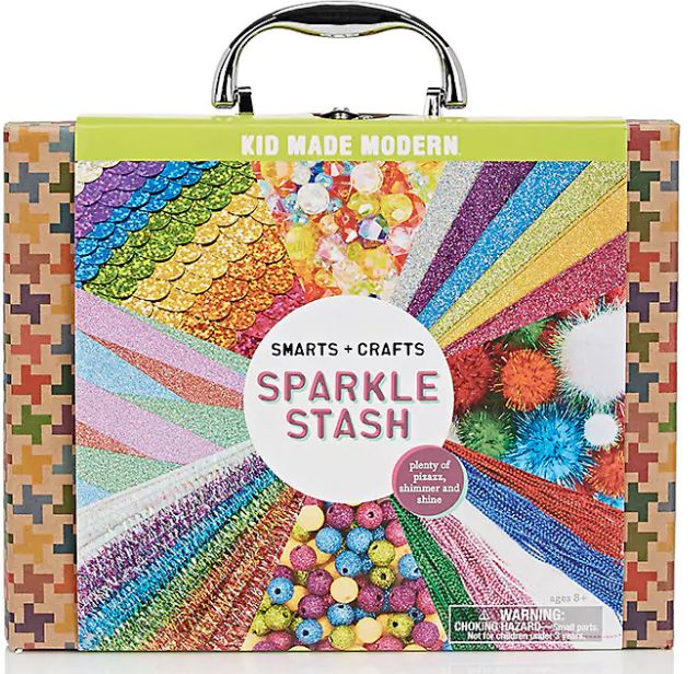 Kid Made Modern Smarts & Crafts Sparkle Stash Craft Kit