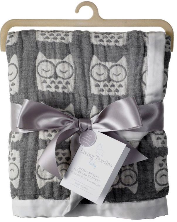 Grey Muslin Blanket
