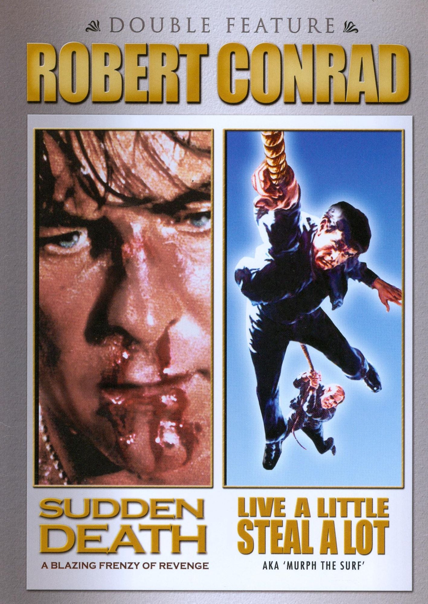 Robert Conrad Double Feature: Live a Little, Steal a Lot/Sudden Death [2 Discs]
