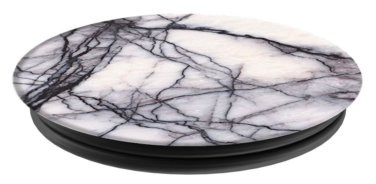 White Marble PopSocket iPhone Grip
