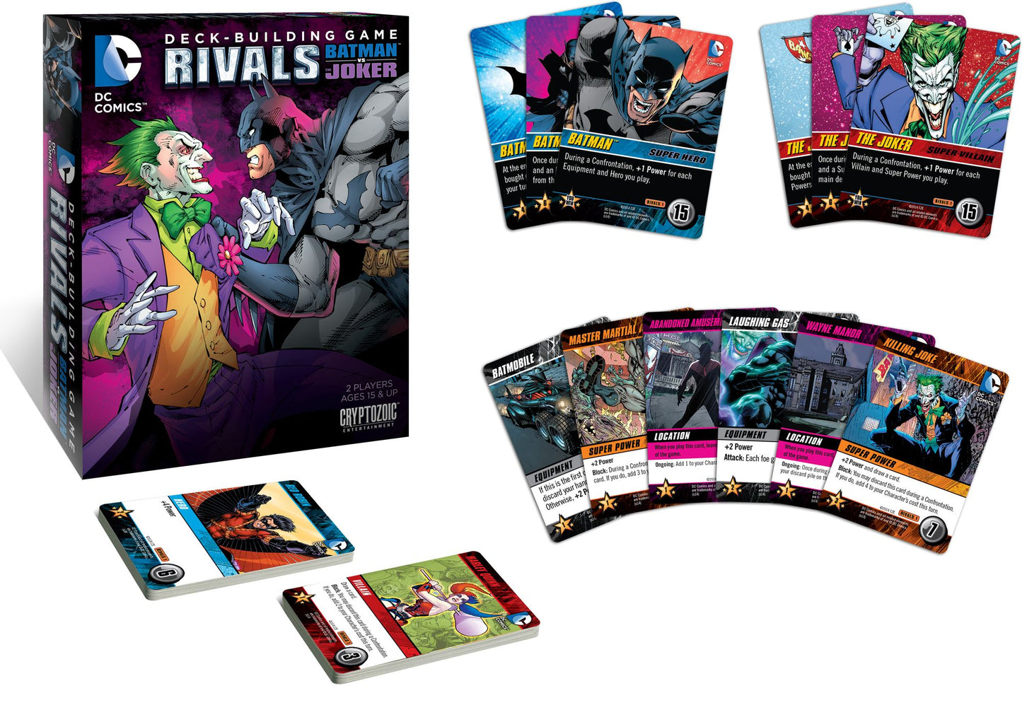 DC Comics Deck Building Game: Rivals - Batman vs The Joker