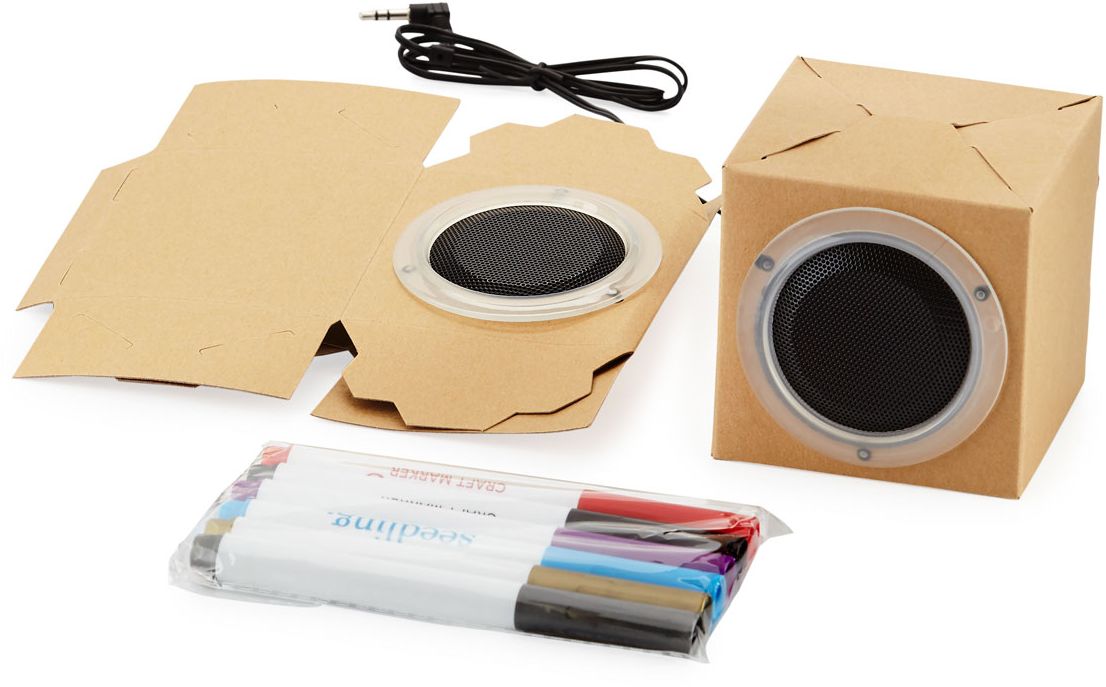 Design Your Own Cardboard Speakers
