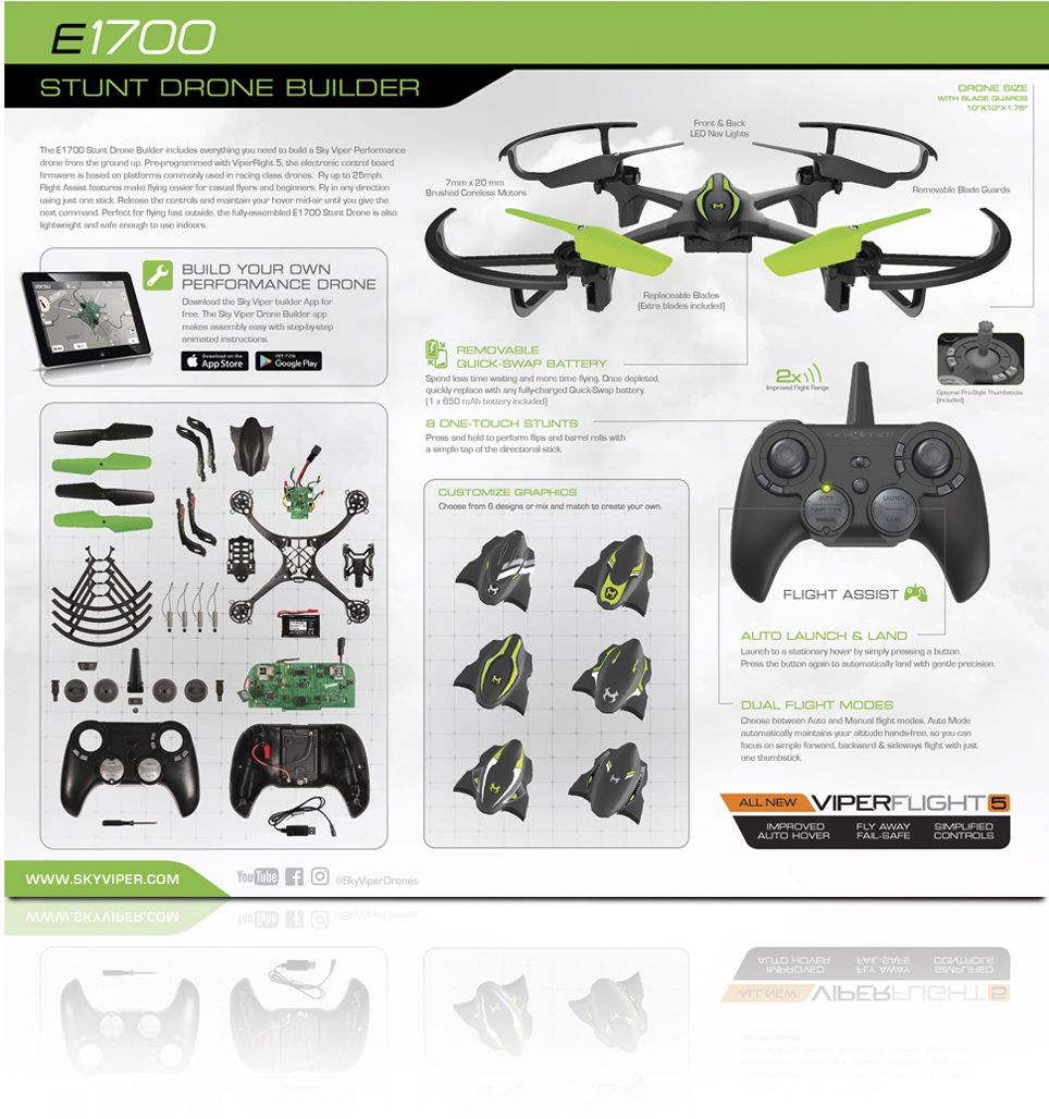 Sky Viper DIY Drone Kit