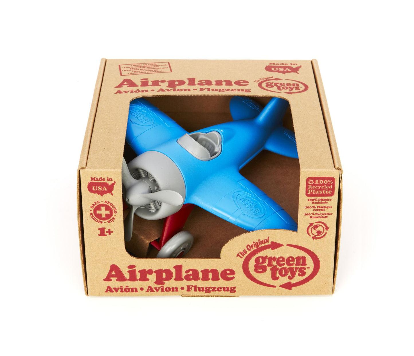 Green Toys Airplane- Blue