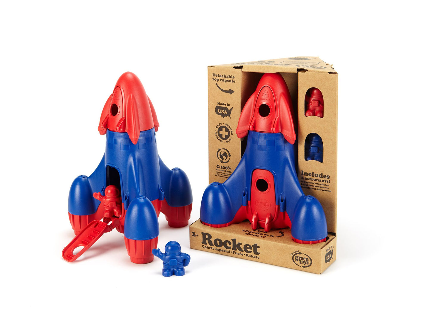 Green Toys Rocket (Blue)