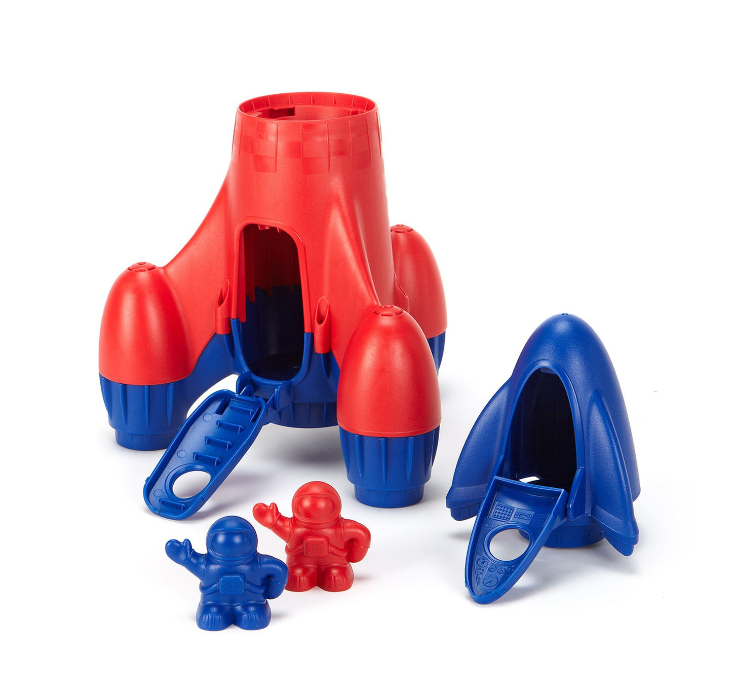 Green Toys Rocket -red