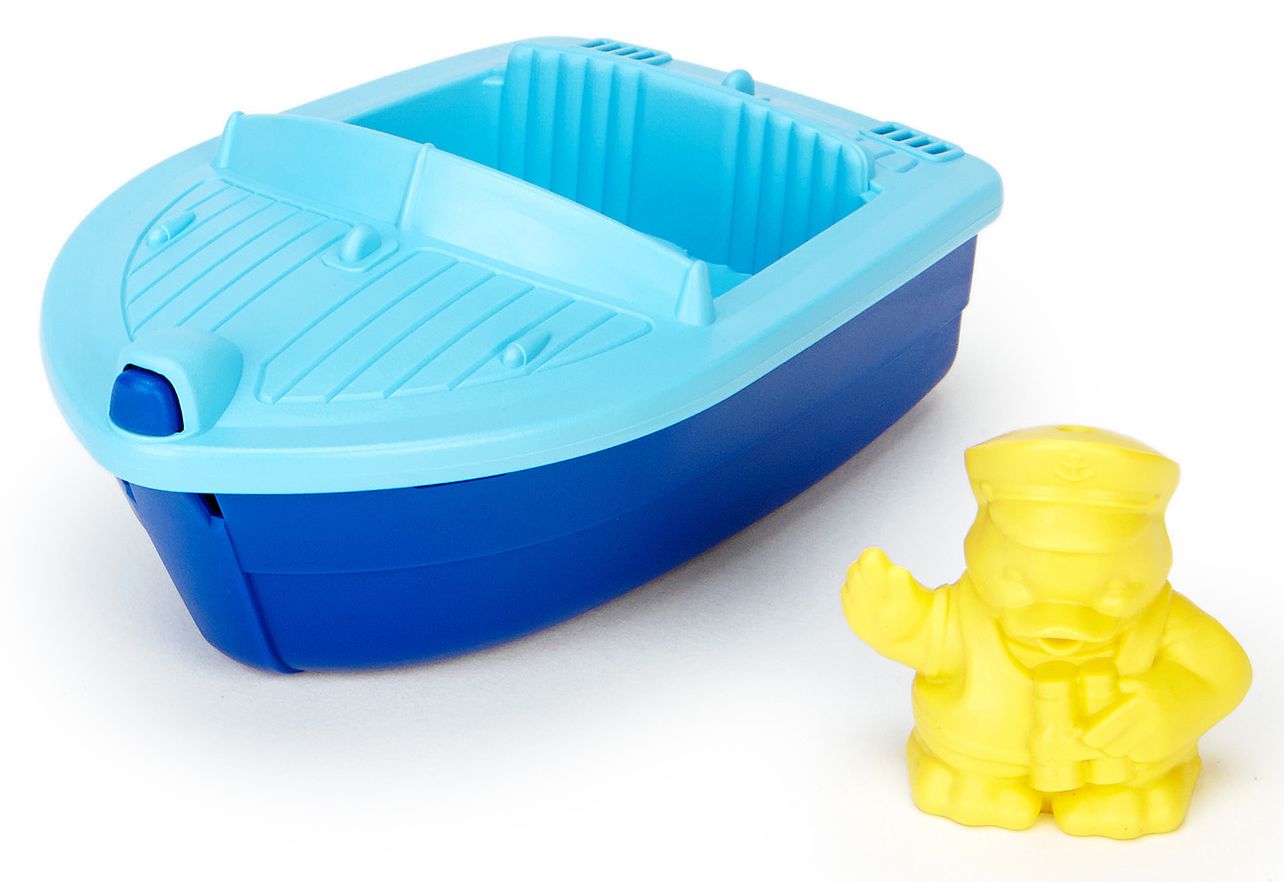 Green Toys Sport Boat- Blue