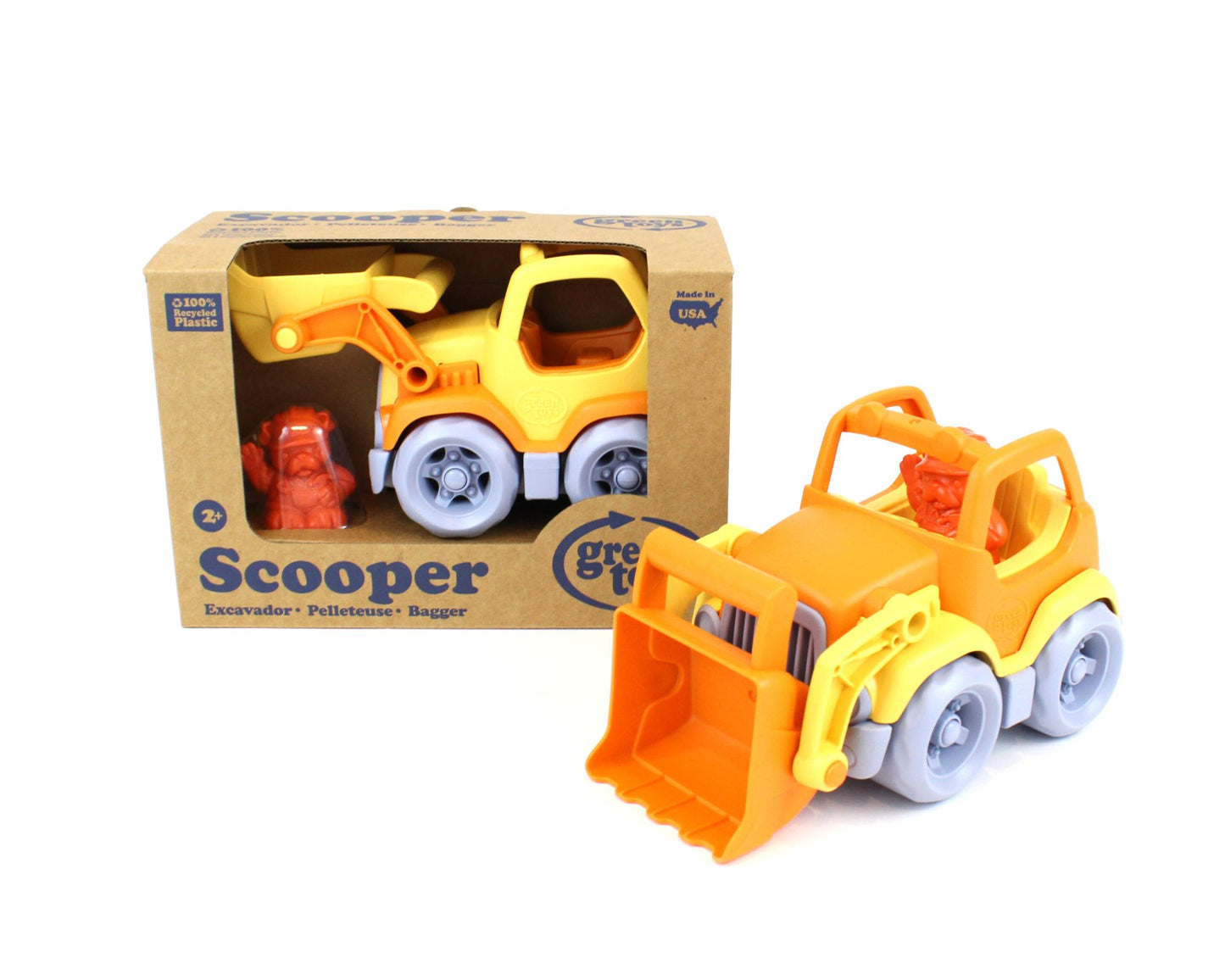 Green Toys Construction Scooper Truck