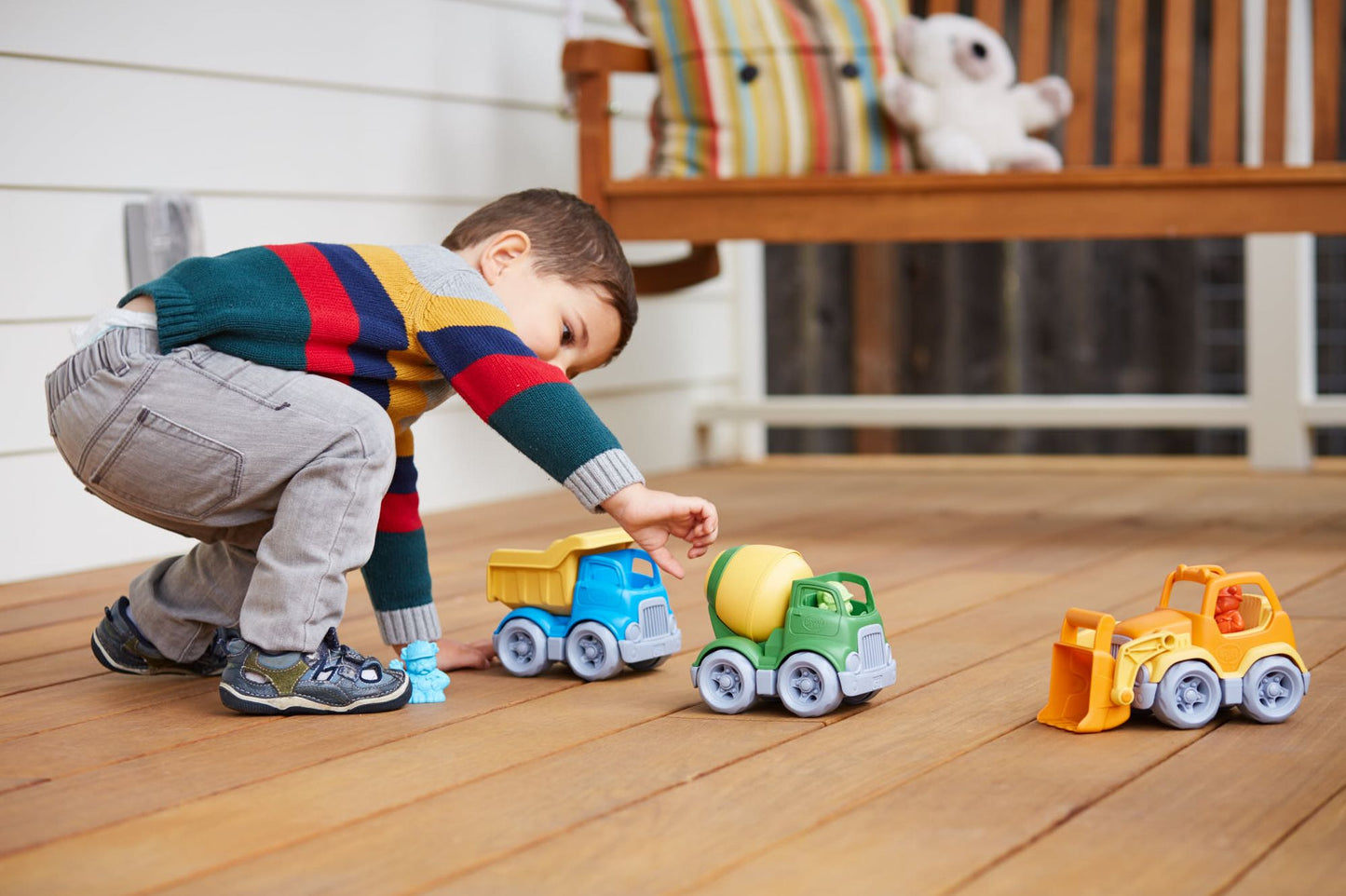 Green Toys Construction Scooper Truck
