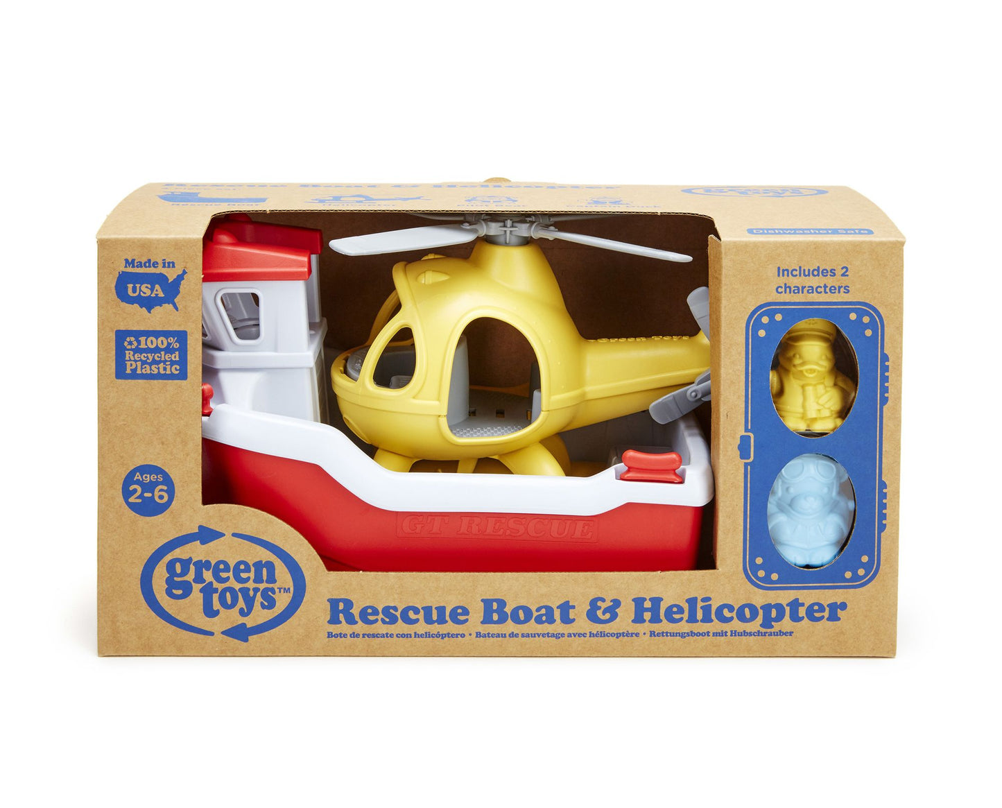 Rescue Boat & Helicopter