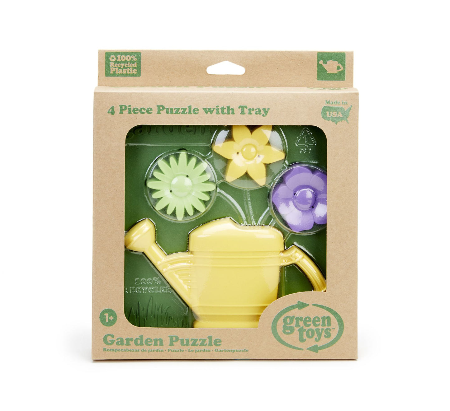 Garden 4 Pc Puzzle Assortment