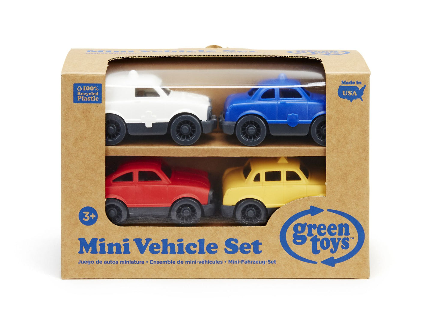 Green Toys Mini Vehicle 4-Pack Set