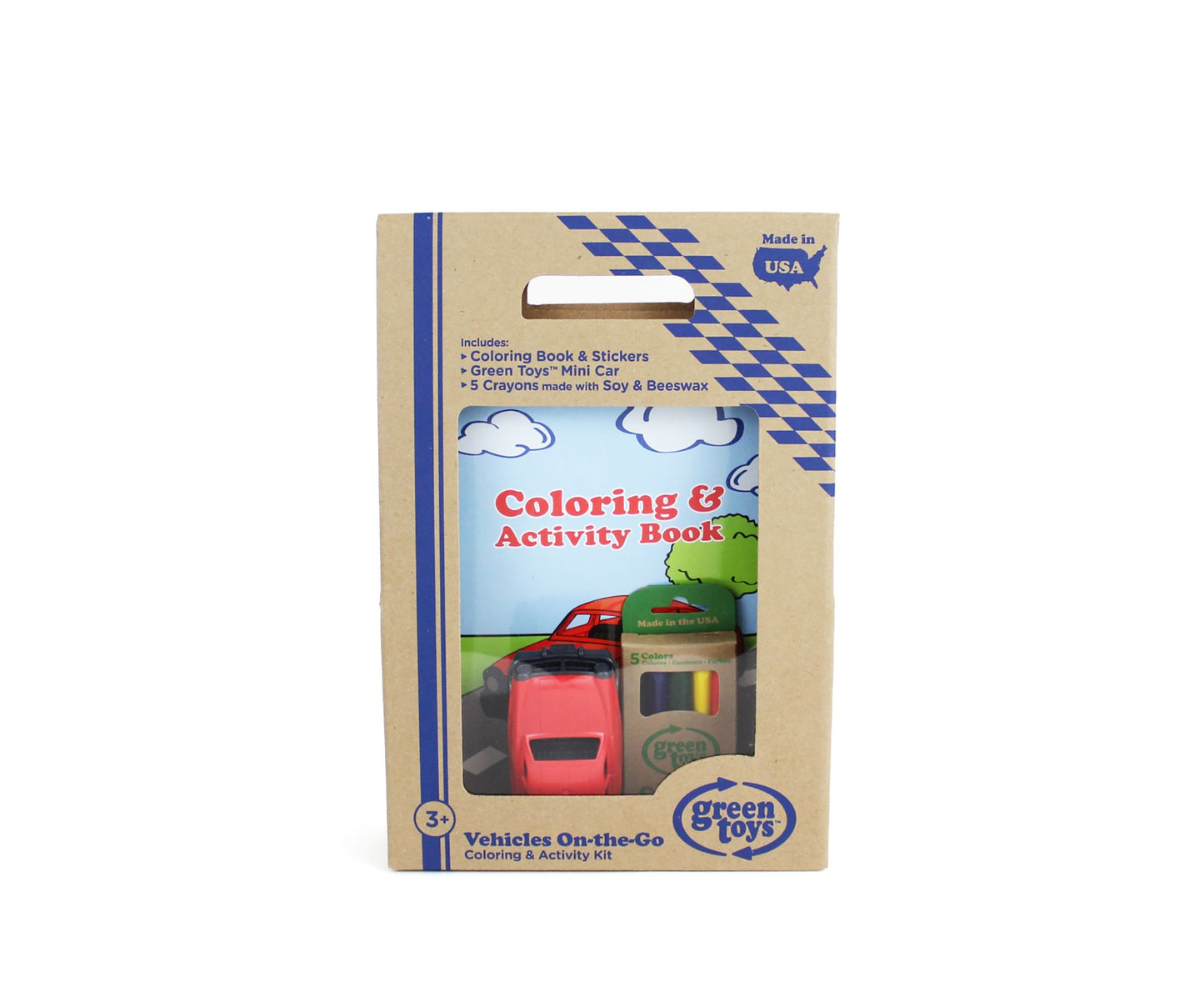 Green Toys Vehicles Coloring & Activity Kit