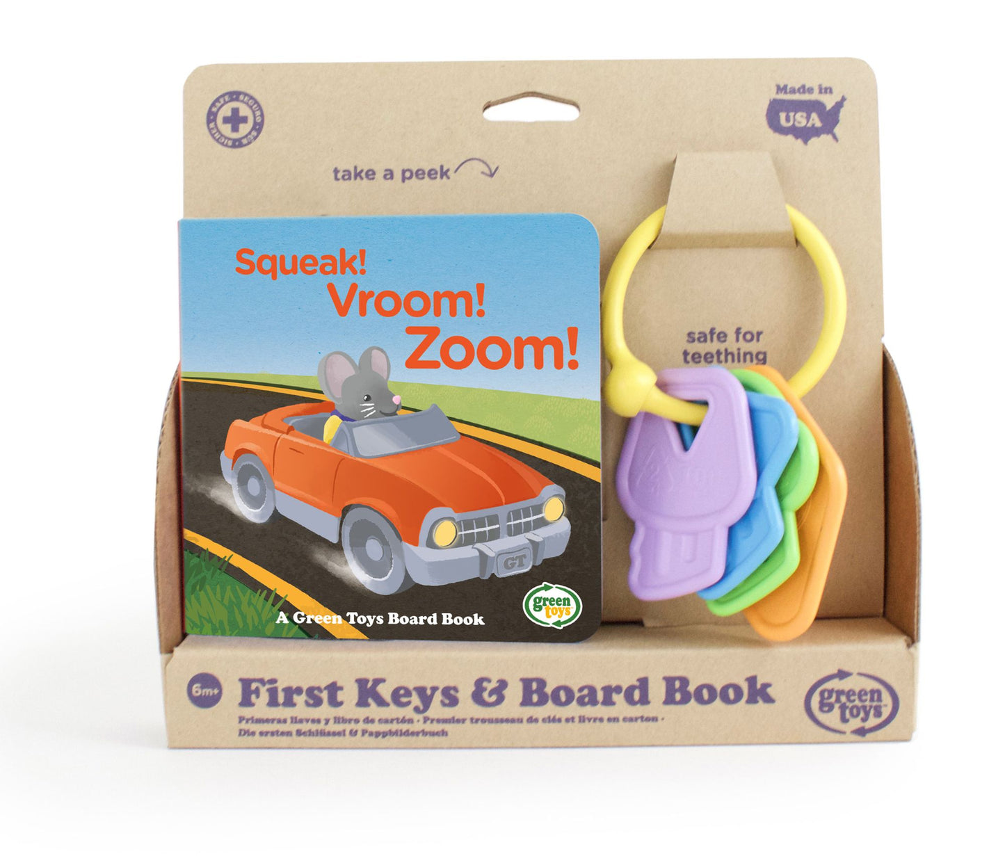 Green Toys First Keys & Board Book