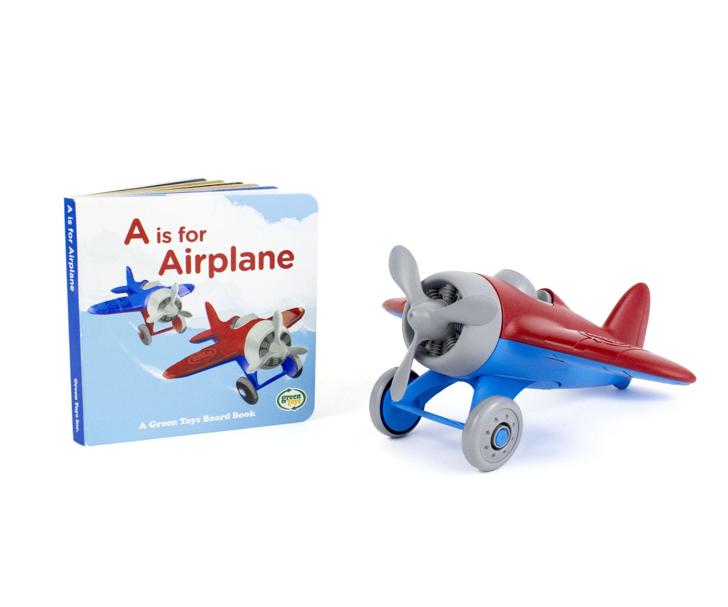 Green Toys Airplane & Board Book