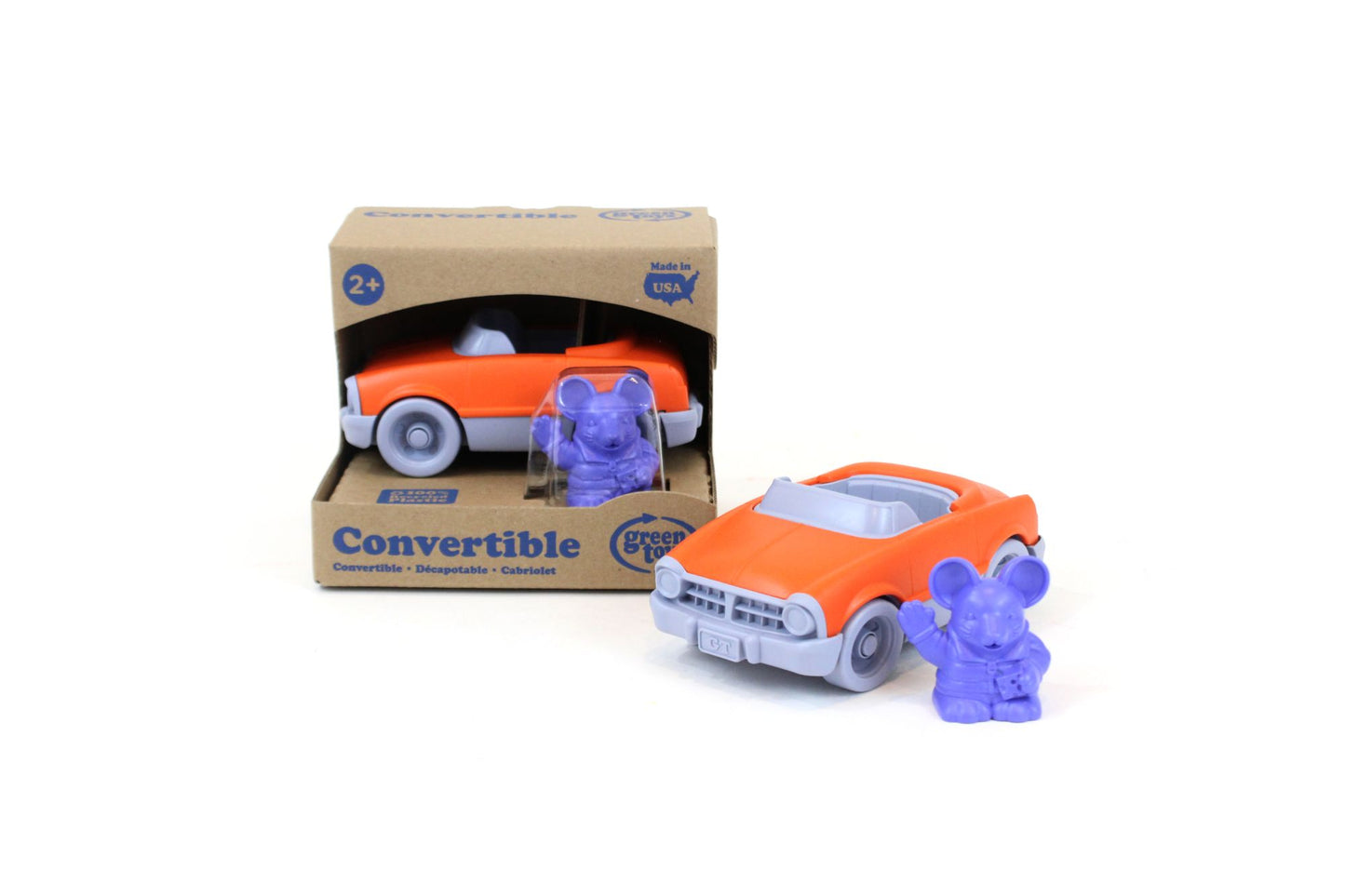 Green Toys Convertible Car w/ Character