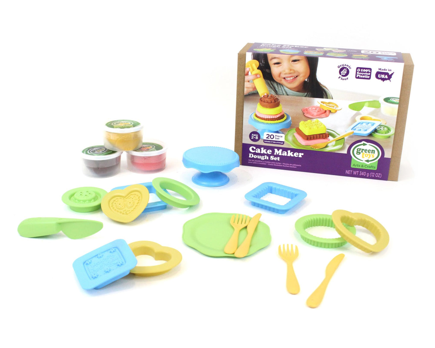 Green Toys Cake Maker Dough Set