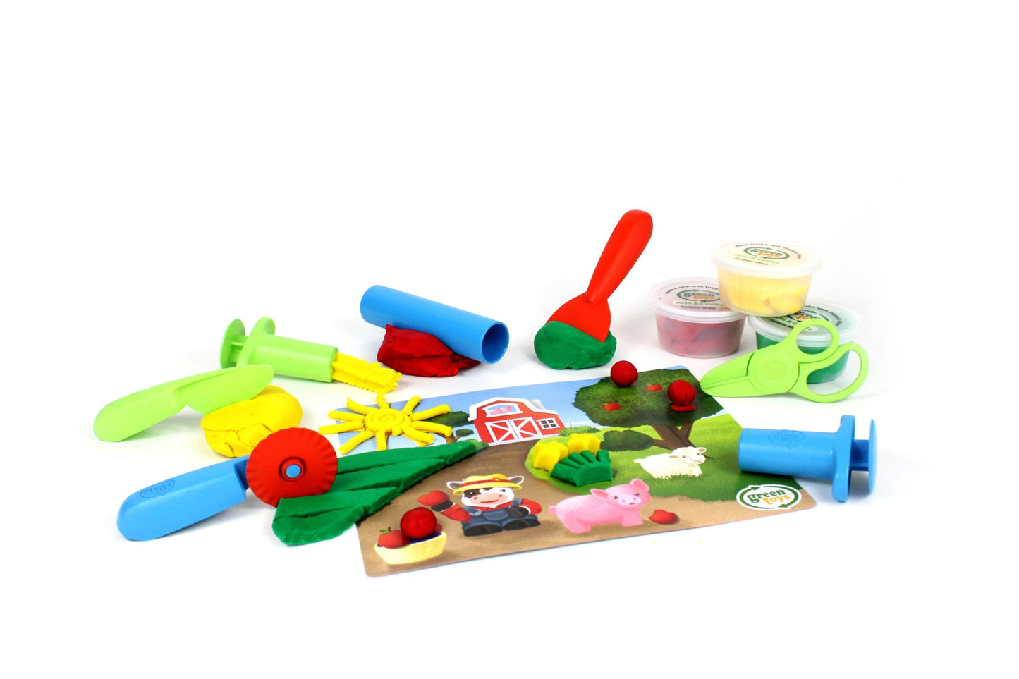 Green Toys Tool Essentials Dough Set