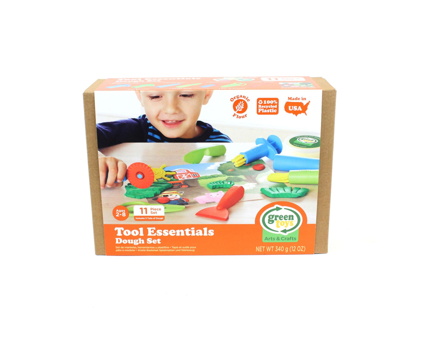 Green Toys Tool Essentials Dough Set