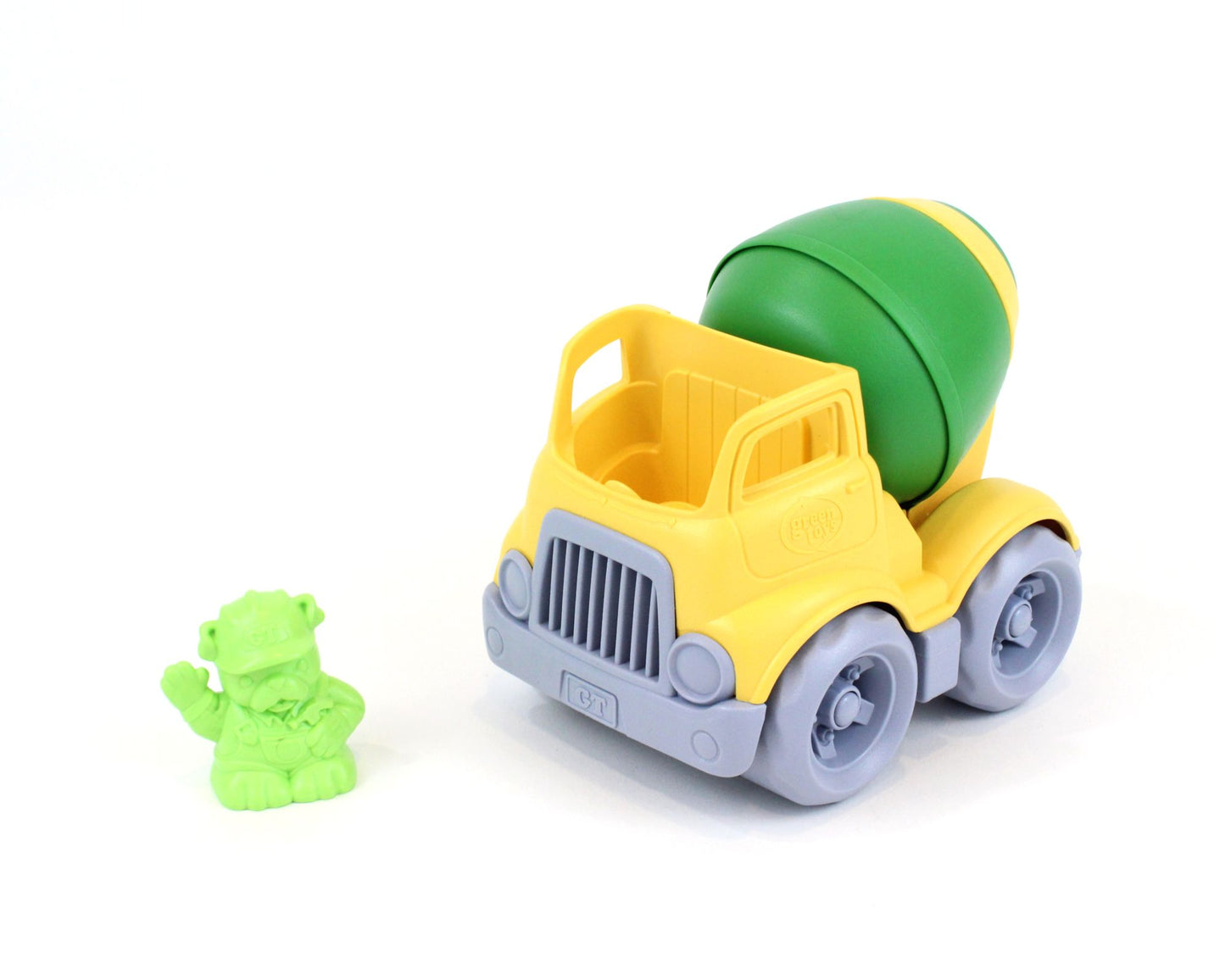 Green Toys Mixer Construction Truck - Green/Yellow