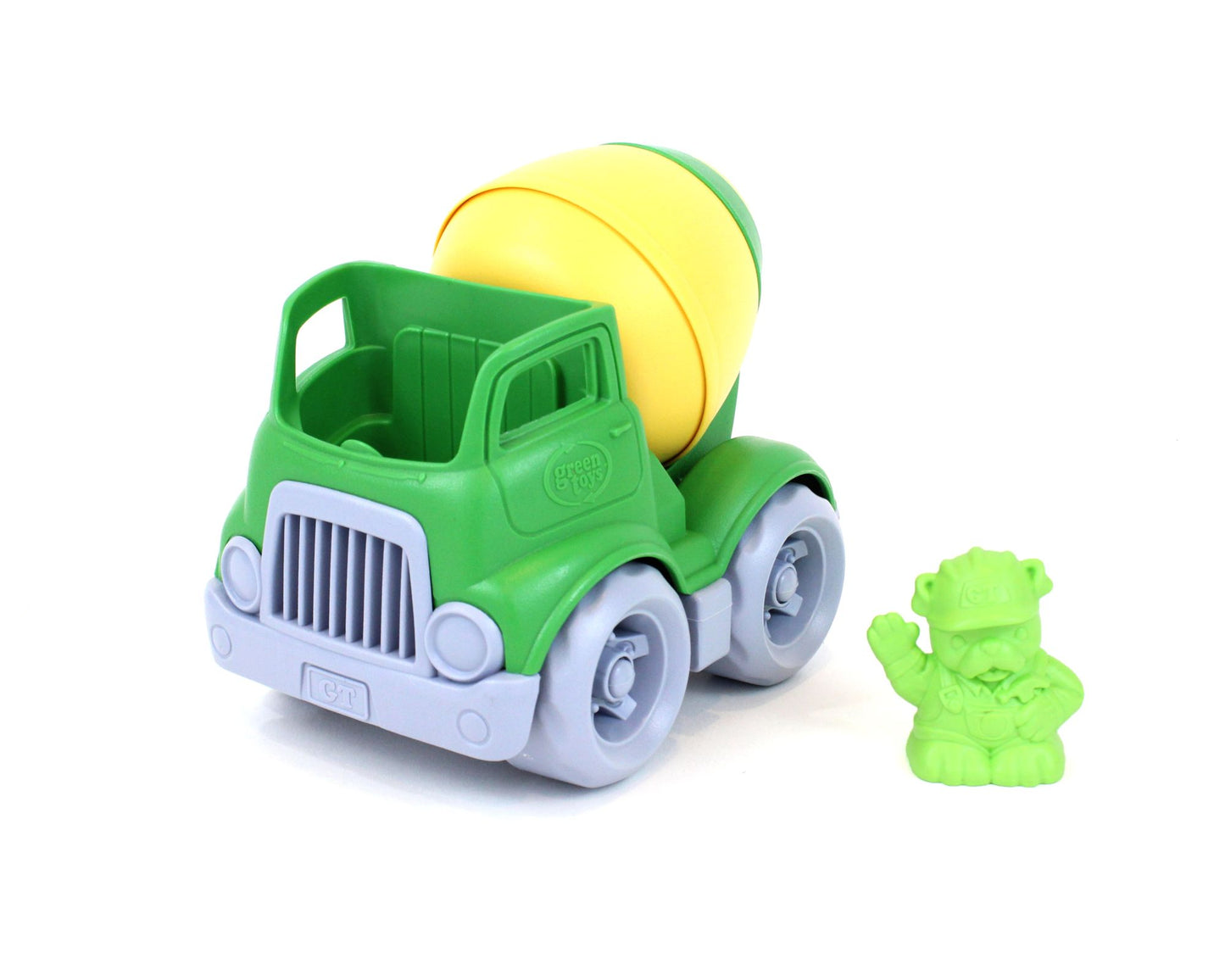 Green Toys Mixer Construction Truck - Green/Yellow