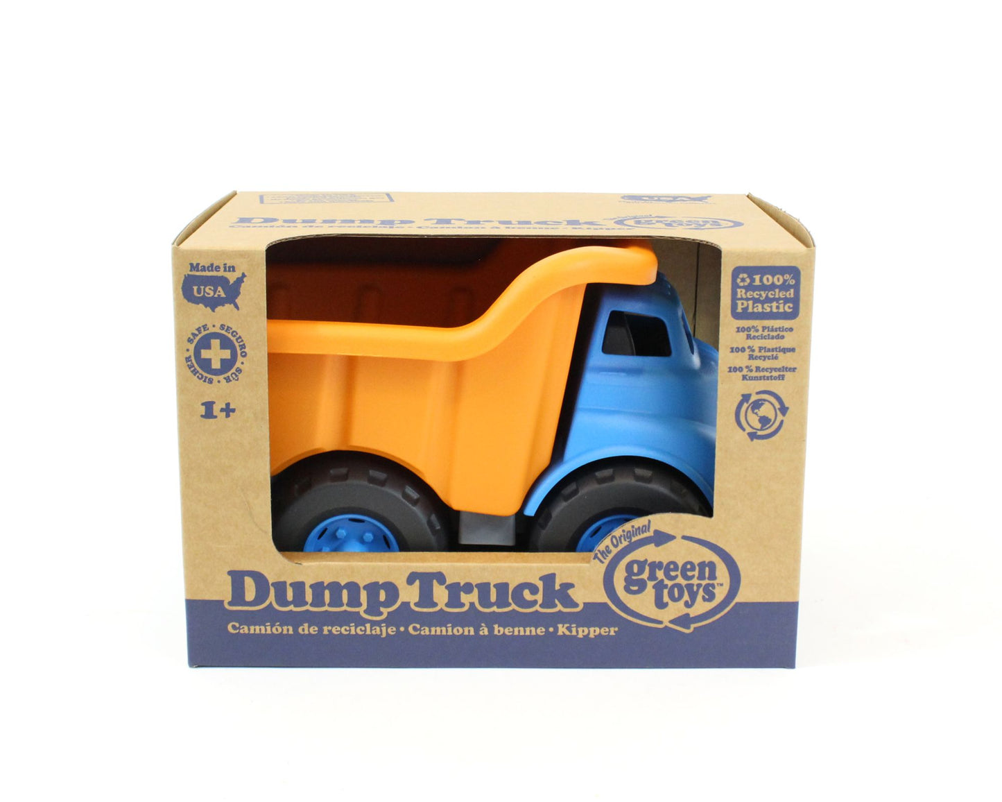 Green Toys Dump Truck - Blue & Orange