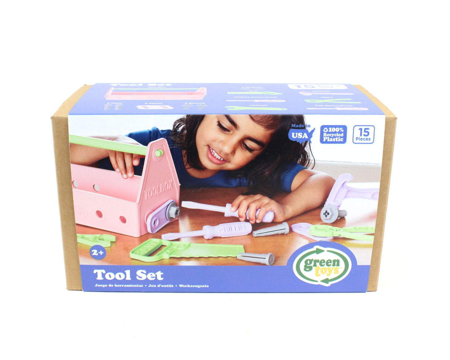 Green Toys Tool Set - Pink
