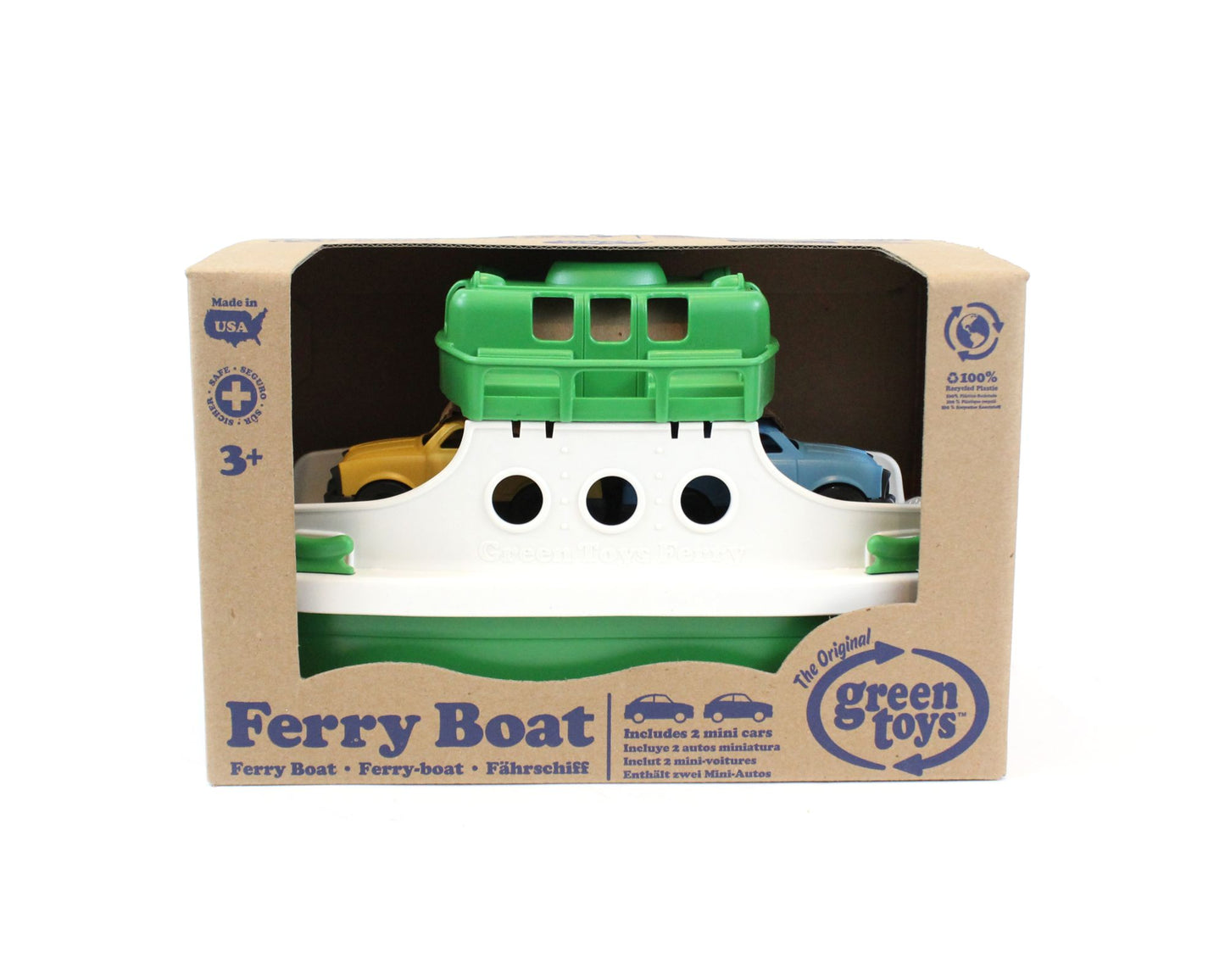 Green Toys Ferry Boat - Green/White