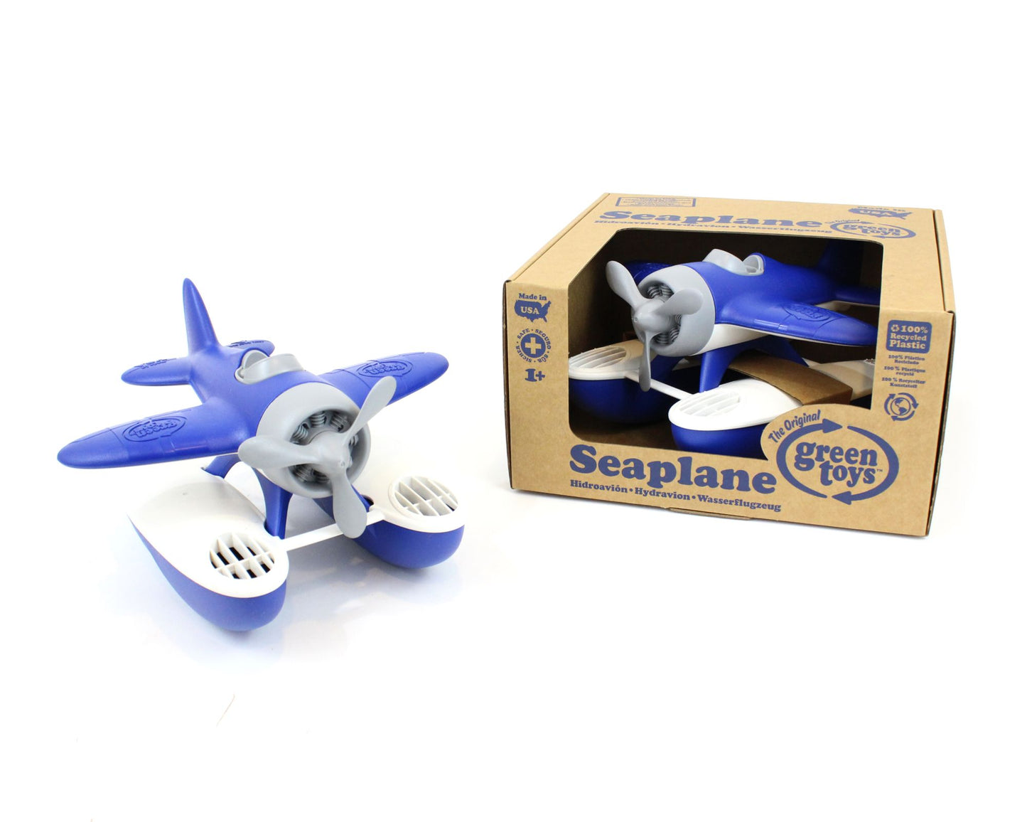 Green Toys Seaplane - Blue/White
