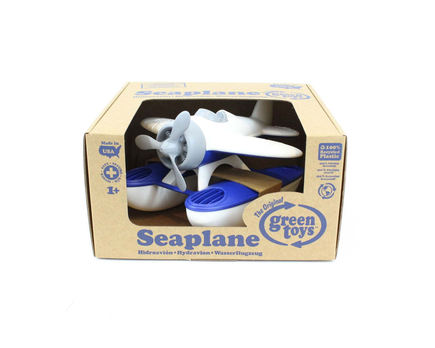 Green Toys Seaplane - White/Blue