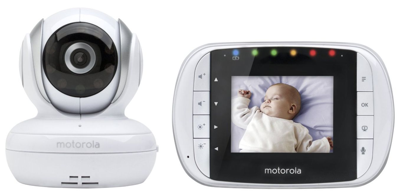 Motorola Wireless Video Baby Monitor with 2.8" Diagonal Color Screen, 2.4 GHz