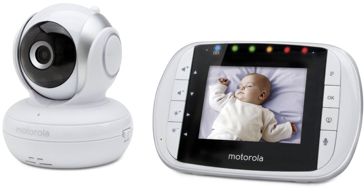 Motorola Wireless Video Baby Monitor with 2.8" Diagonal Color Screen, 2.4 GHz