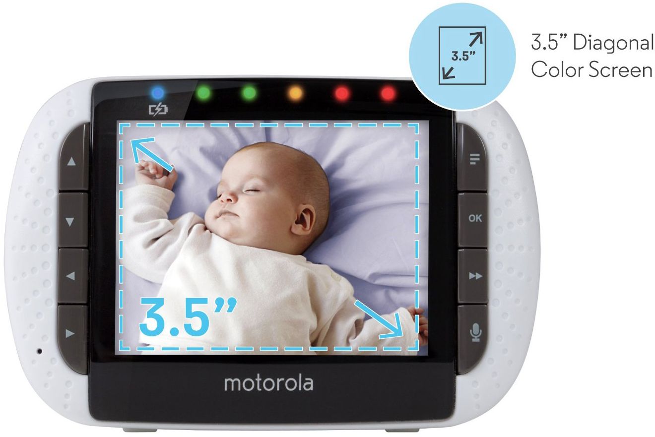 Motorola Digital Video Baby Monitor with 3.5 Inch Color LCD Screen