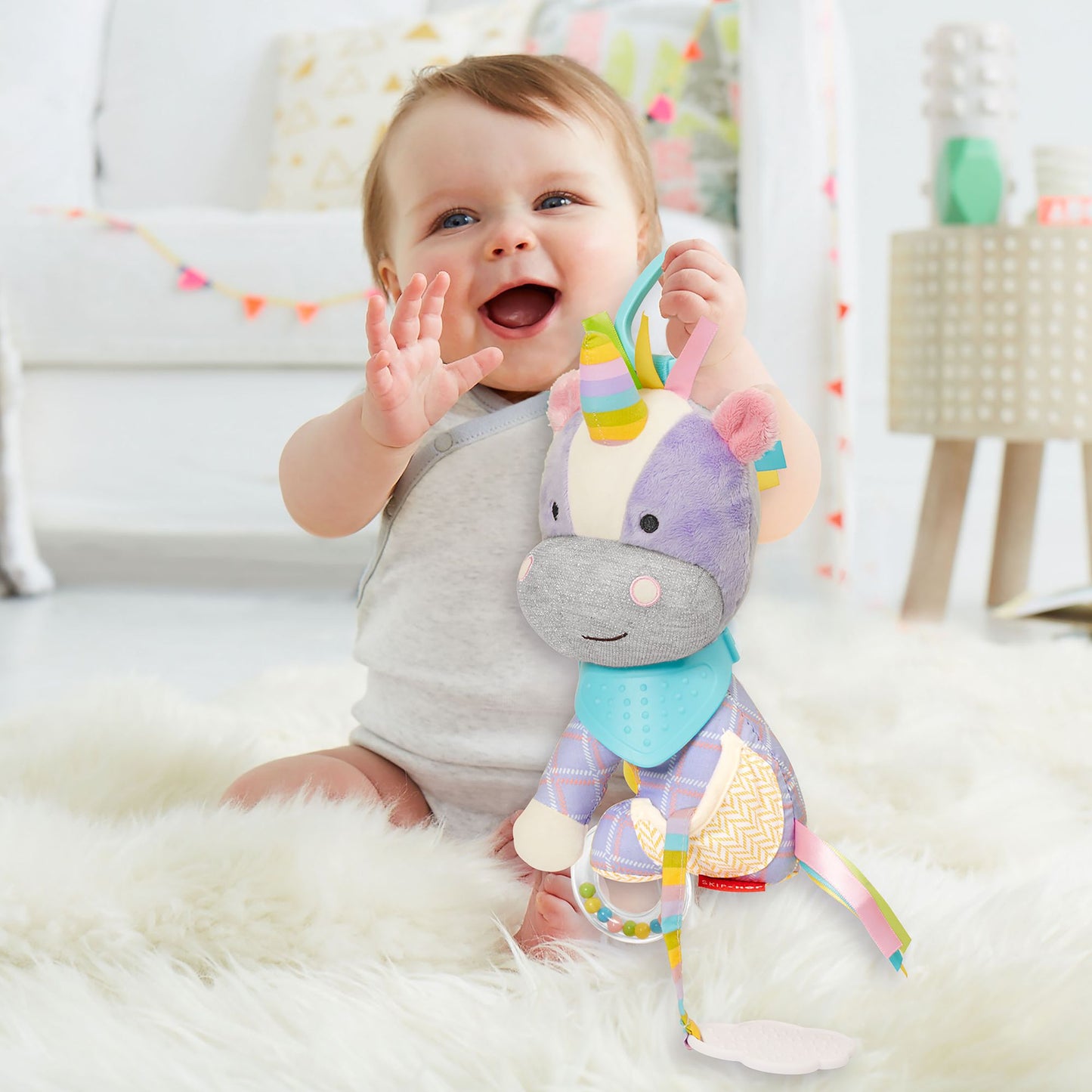 Skip Hop BANDANA BUDDIES Activity Toy - Unicorn