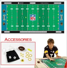 Nfl Licensed Finger Football Game Mat - Jaguars