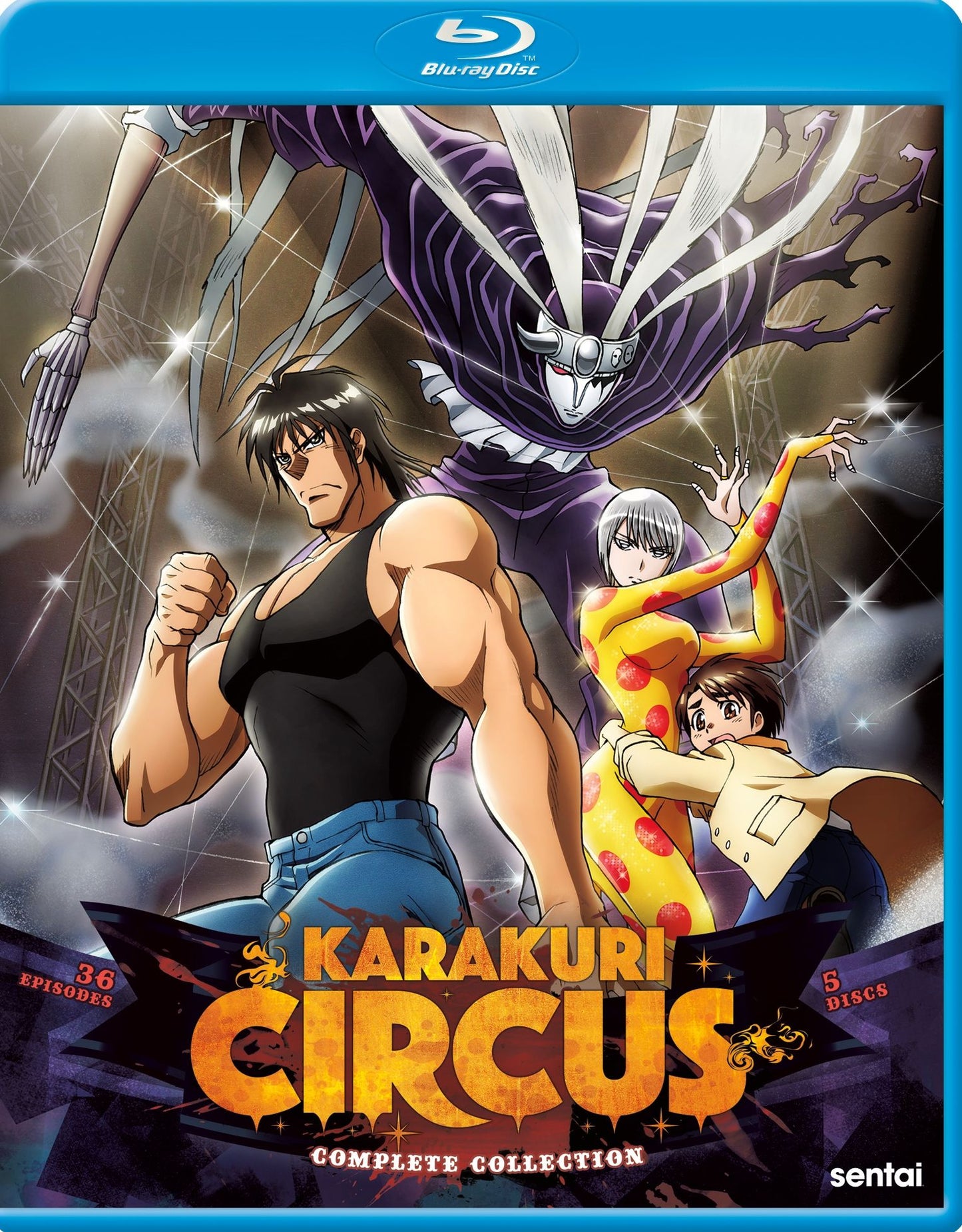 Karakuri Circus: Complete Collection [Blu-ray] [5 Discs]