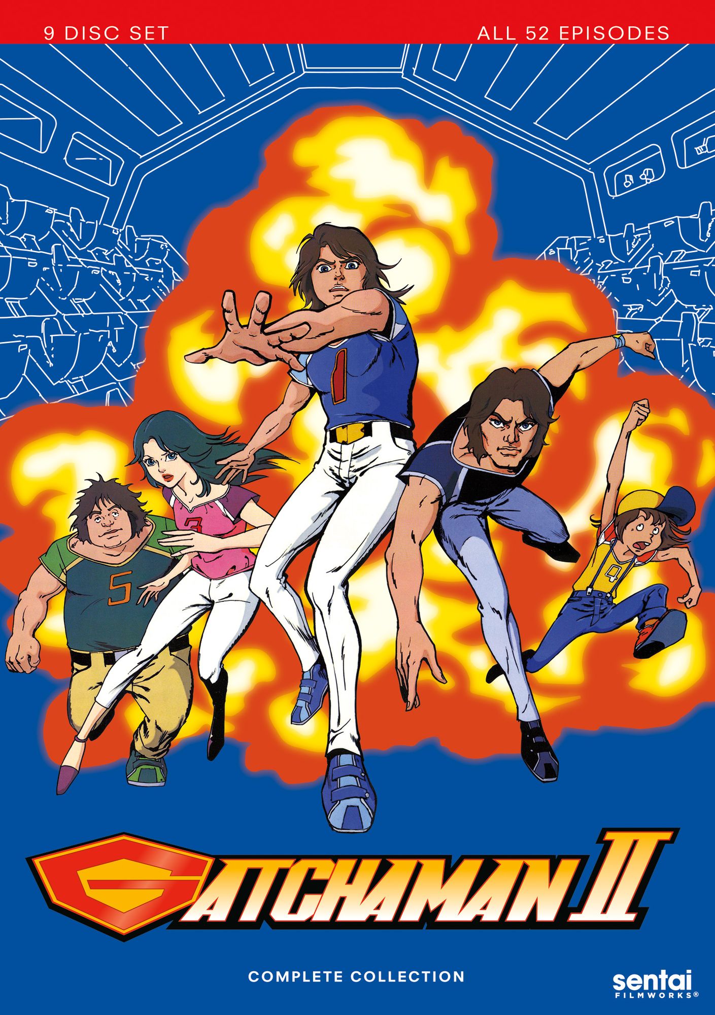 Gatchaman II: The Complete Collection [9 Discs]
