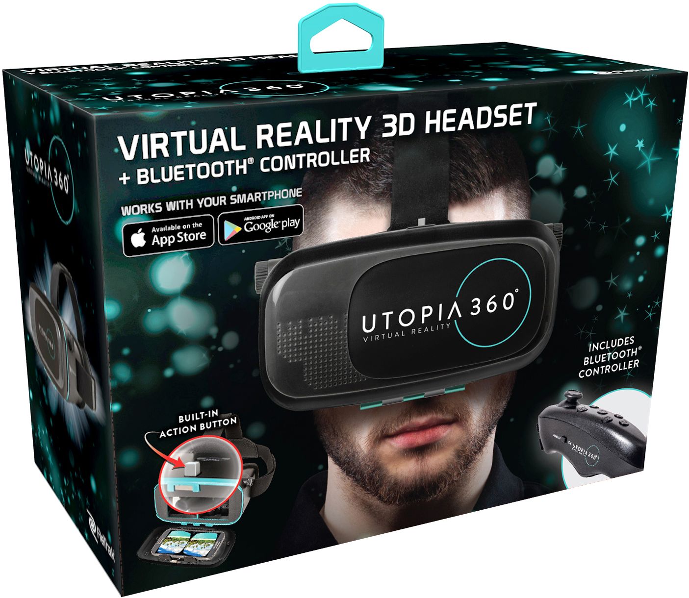 UTOPIA 360° 3D VIRTUAL REALITY HEADSET