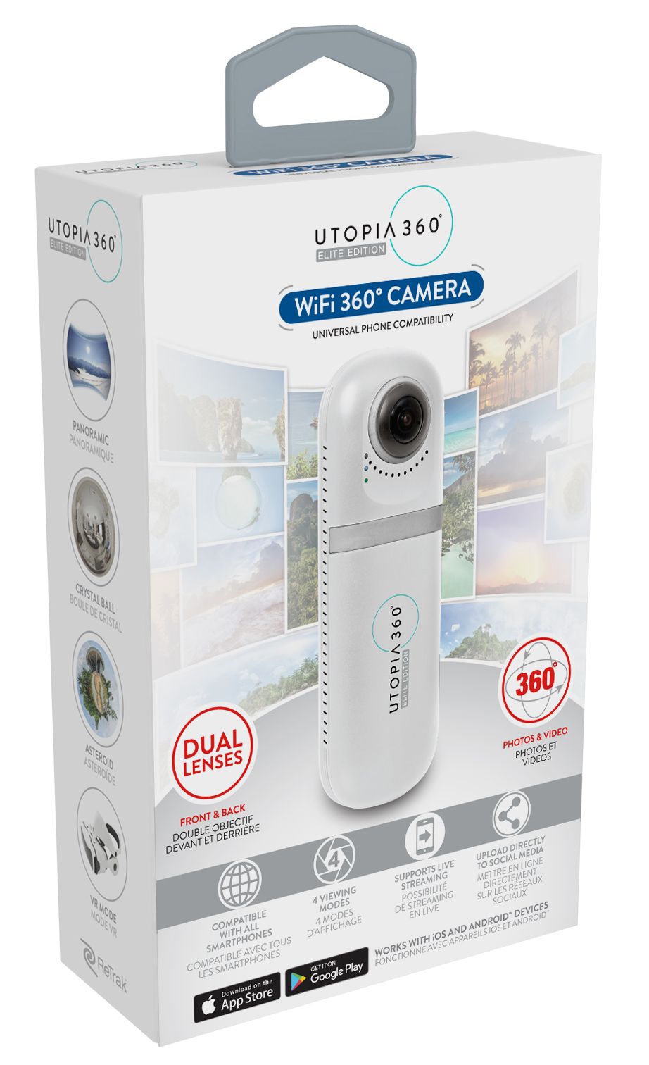 360 WiFi Camera and stand