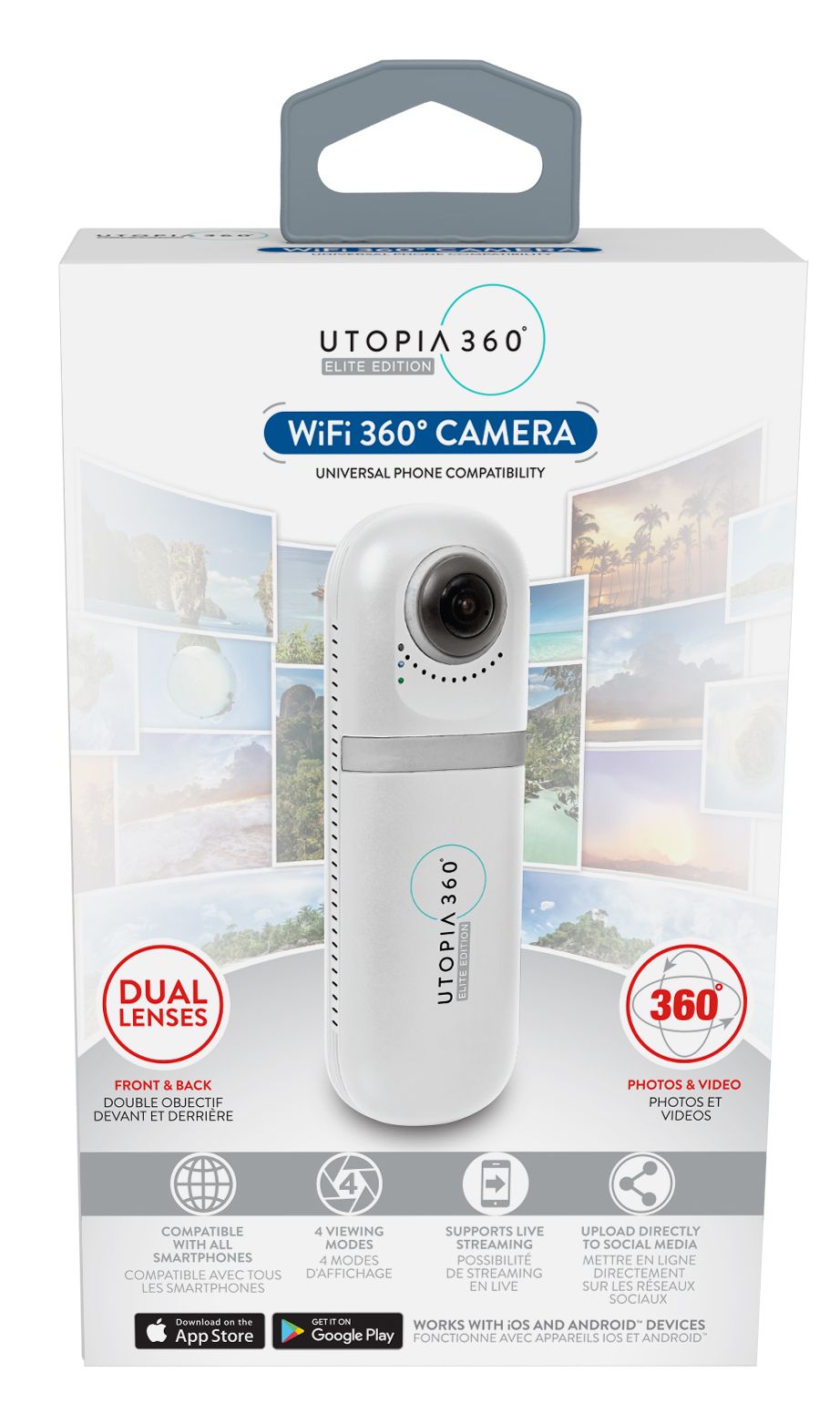 360 WiFi Camera and stand