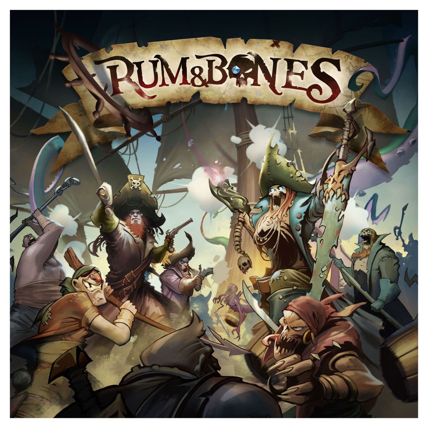 Rum & Bones Board Game