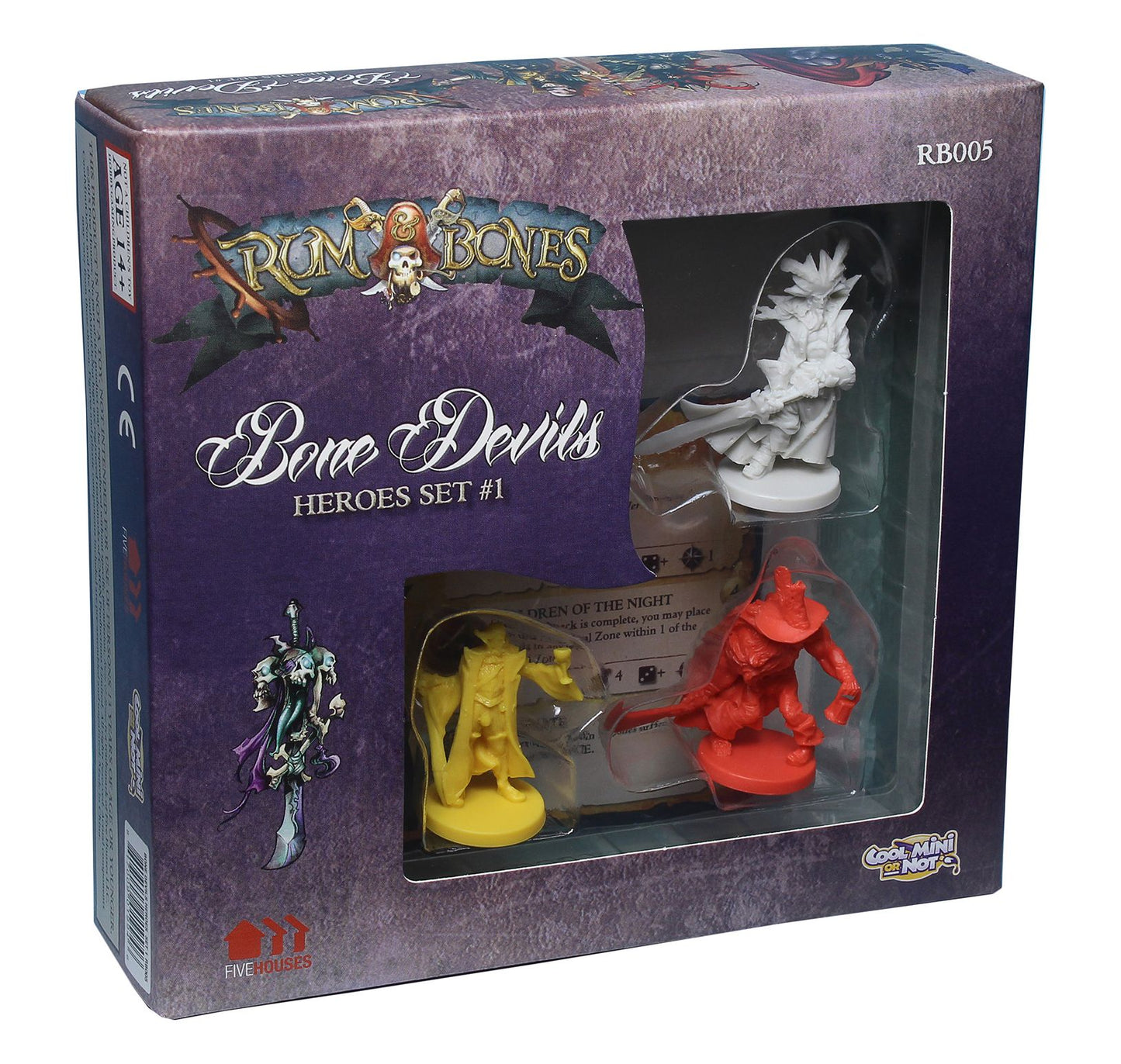 Rum and Bones: Bone Devils Hero Set #1