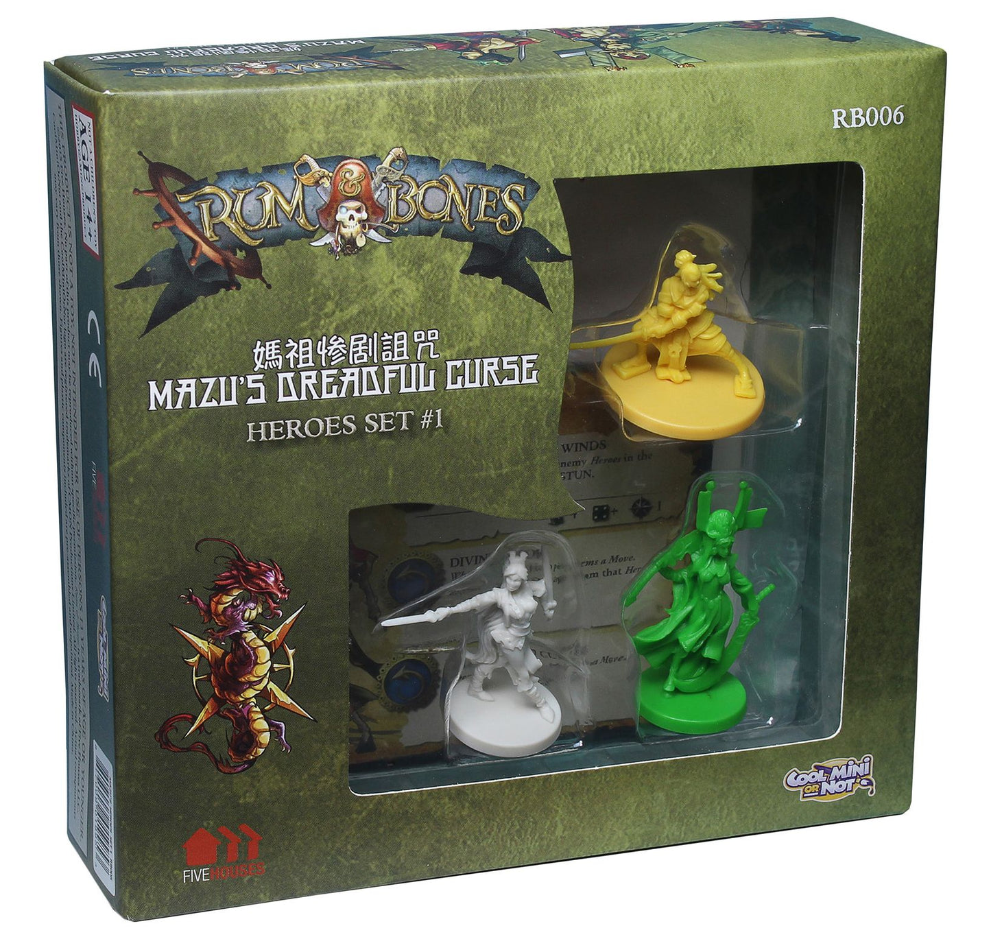 Rum and Bones: Mazu's Dreadful Curse Hero Set # 1