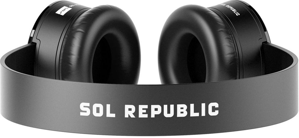 Sol Republic Tracks V8 On-Ear Headphones with 3 Button Remote and Mic - Black